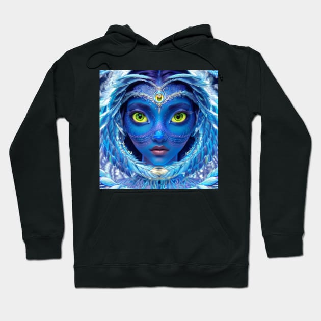 Gorgeous Beautiful Owl Goddess Hoodie by Zachariya420